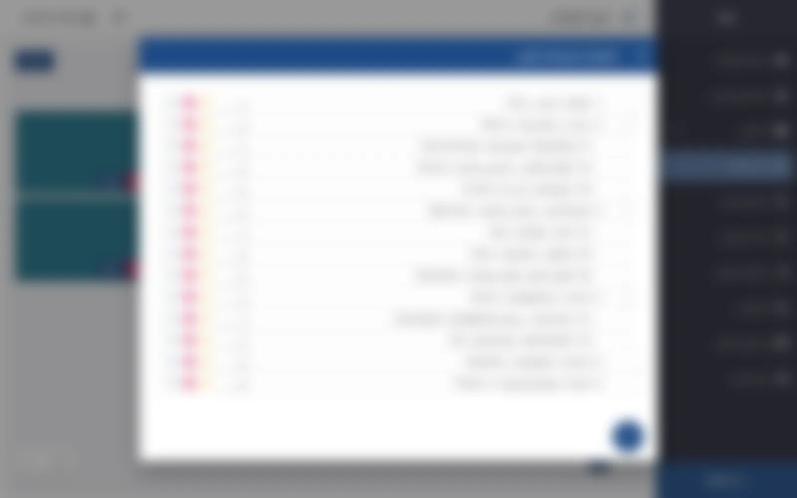 A site menu as a drag-and-drop tree. Each link has a path number (2-1, 3-2) and its name in all three languages, plus order, edit, delete and add-child controls.