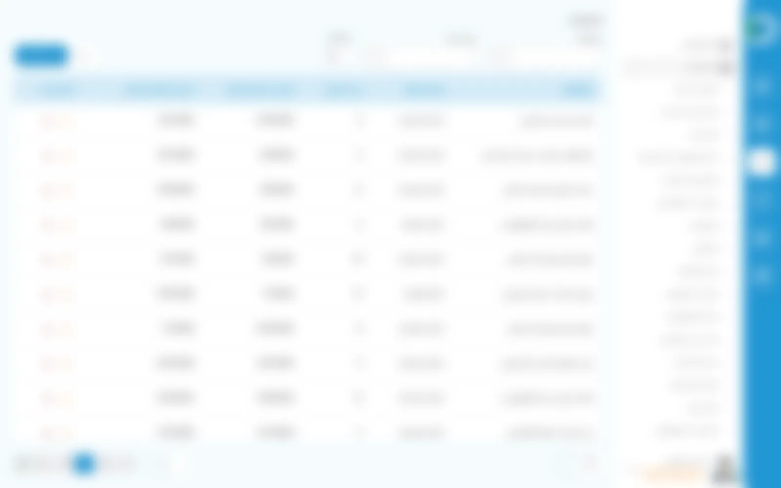 Leave records for all employees: leave type, number of days, start and end dates.