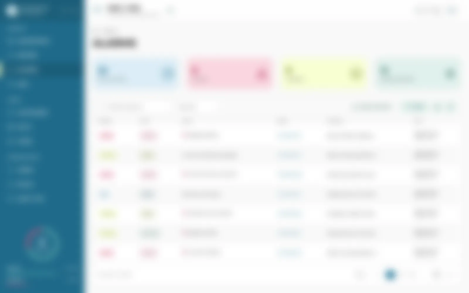 Alarm triage: the last 24 hours by severity, each event’s level, tamper events marked with a shield, and a Needs attention preset for the critical ones.